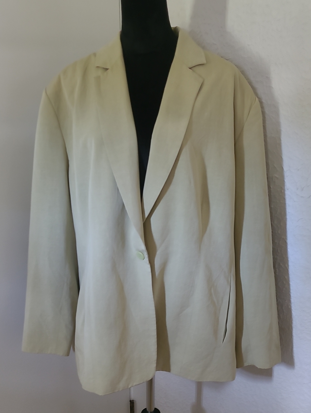 Emma James Light Mint Single-Button Blazer